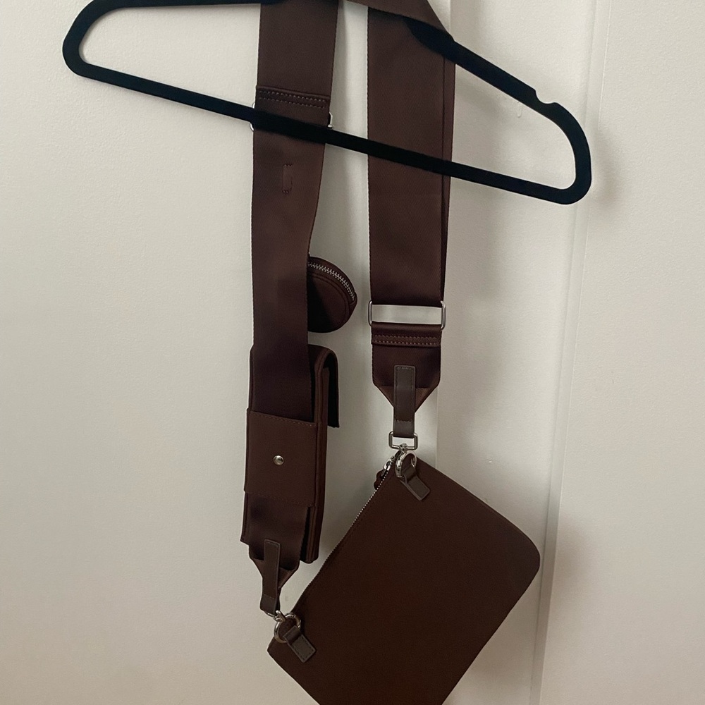 Athleta Brown Women's Crossbody Bag